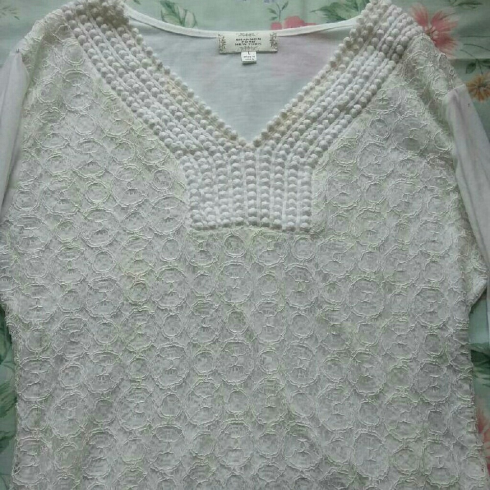 A White Shannon Ford NewYork Shirt